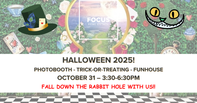 Fall Down the Rabbit Hole with Focus Real Estate: Halloween 2025 🎃🐇